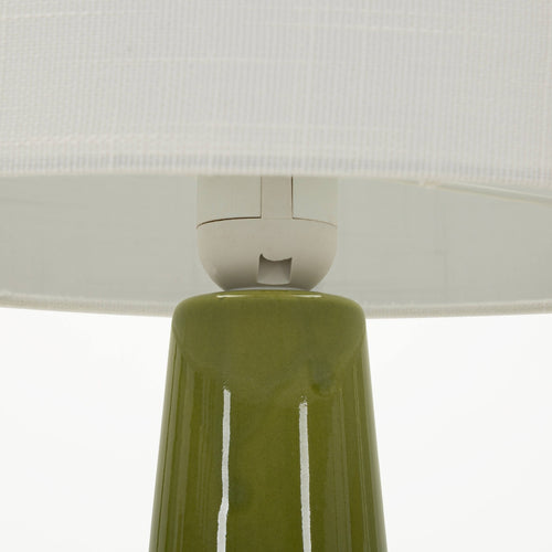 Mauro Ferretti tafellamp - Ø 30x51,5 cm - groen/wit