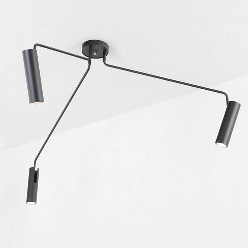 Nowodvorski spot Eye - 3 lichts - 130  x 60   cm - zwart - vtwonen shop