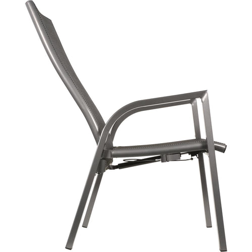 Lesli Living bistrostoel Mojito - antraciet - 59x69x110cm