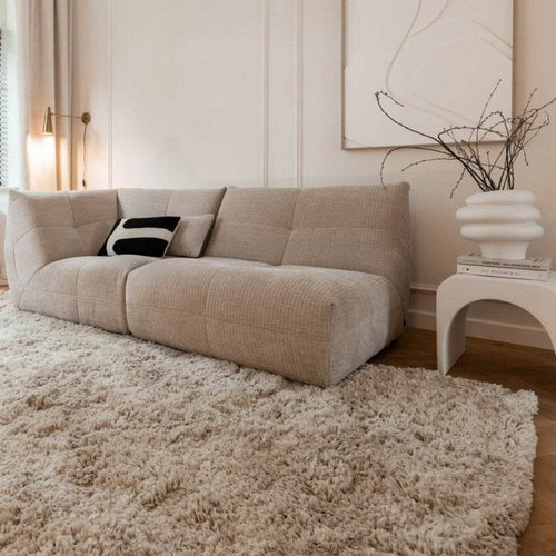 Interieur05 vloerkleed Pilo - hoogpolig - beige - 240 x 340 cm