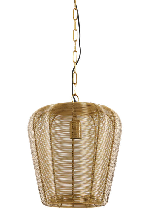 Light & Living hanglamp Adeta - goud - 31x31x37 cm