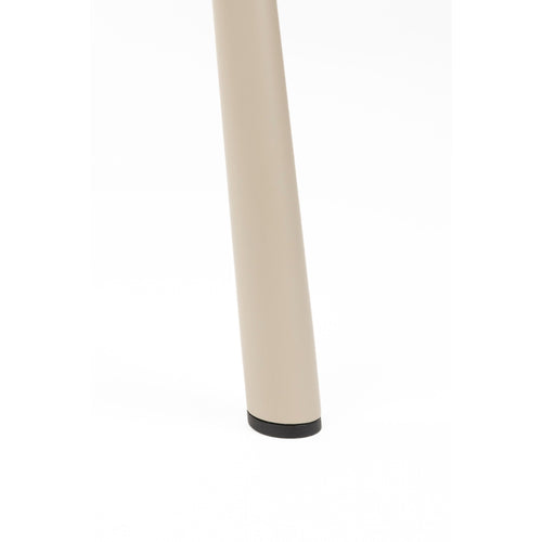 Zuiver Brit Eetkamerstoelen Armleuning Beige - Set van 2