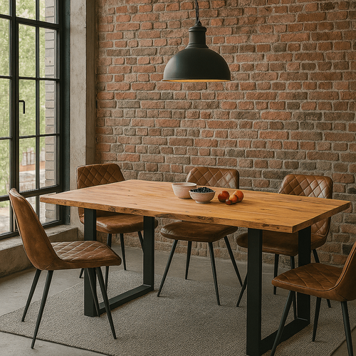 Kare Design Eettafel Jackie 160x80cm eik zwart - vtwonen shop