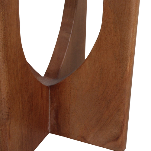 Raw Materials Brunei marmeren bijzettafel - zwart