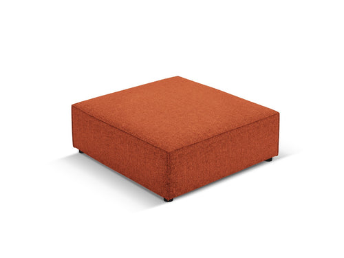 Cosmopolitan Design Poef Arendal chenille, terracotta - 80x102x40cm