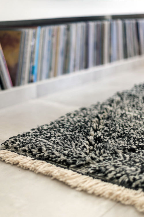 AFK Living vloerkleed Berber - handgemaakt - Wol - 140 cm x 200 cm