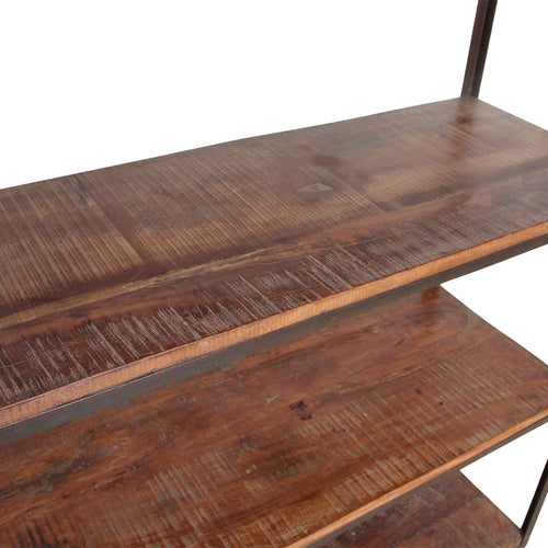 Raw materials rek Factory - FSC-gerecycled hout - 100x38x205 cm - vtwonen shop