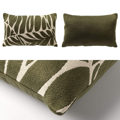 KUSSENSET - 3-delig - Desert Leaves - 45x45 cm, 30x50 cm - Inclusief binnenkussens - groen, beige, bruin