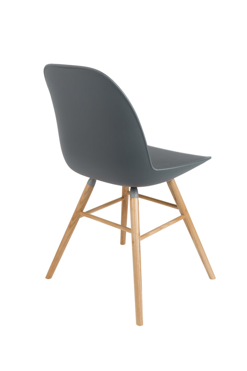 Zuiver Albert Kuip Eetkamerstoelen Donkergrijs - Set van 2 - vtwonen shop