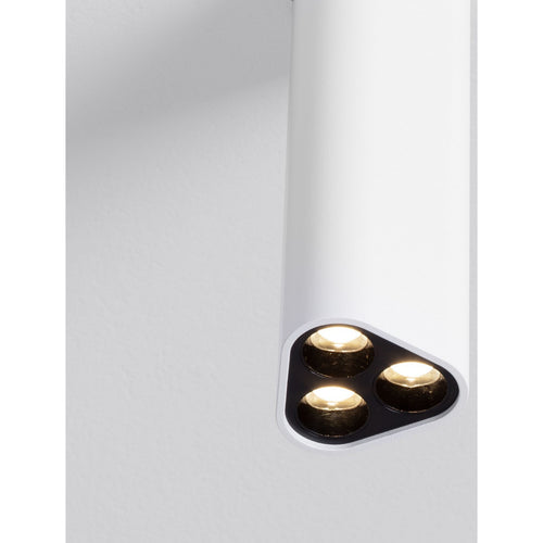 Nova Luce ETHO 15 cm opbouwdownlight zandwit LED 6W 454lm 3000K