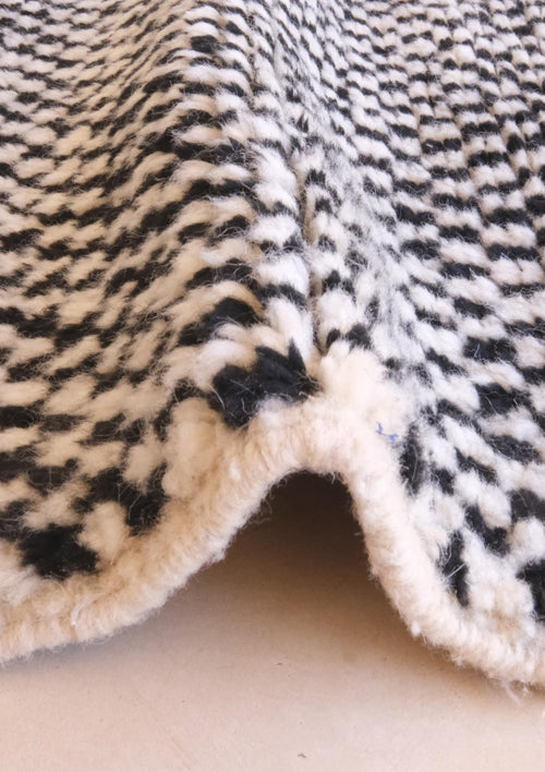 AFK Living vloerkleed Berber - handgemaakt - Wol - 95 x 210 cm - vtwonen shop