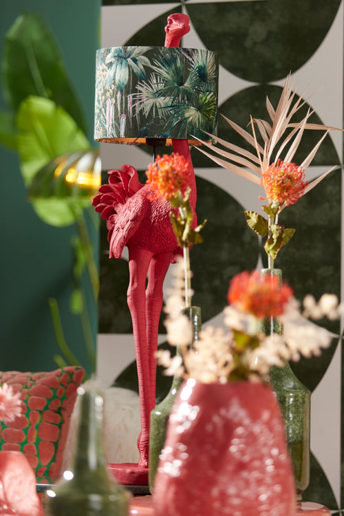 Light & Living lampenkap XENIA FLORA - Ø25x18cm - groen - vtwonen shop