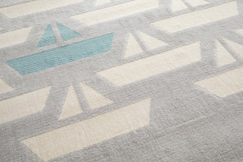 AFK Living vloerkleed Boten - voor kinderen - grijs - 120 x 170 cm - vtwonen shop