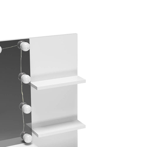 Home Deluxe kaptafel KASIA wit/goud - vtwonen shop