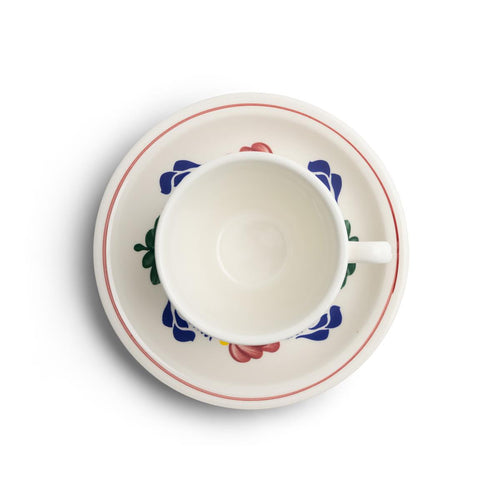 Royal Boch Boerenbont kop & schotel Audrey - 0,19L - set van 6