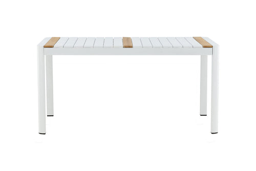 Rebellenclub Rechthoekige Tuintafel Ferna - 150 x 90cm - Wit - vtwonen shop