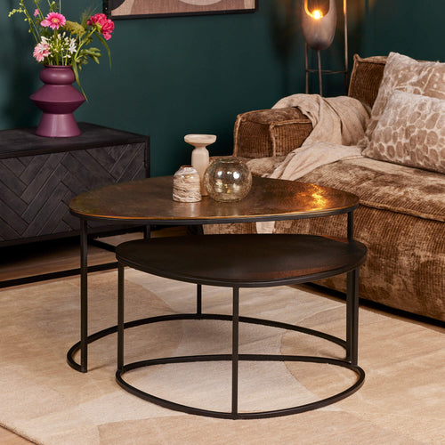 Starfurn  salontafel Jarrel - brons - 65x90x50cm - vtwonen shop