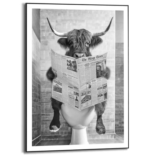 Reinders schilderij Hooglander Toilet - 70x50cm