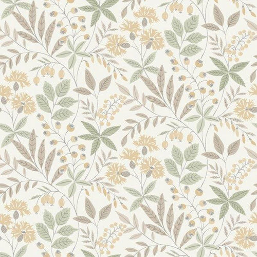 Borastapeter behang bloemen beige - 53 cm x 11.2 m - 660146 - vtwonen shop