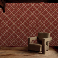 Catchii Behang Bamboo Trellis green