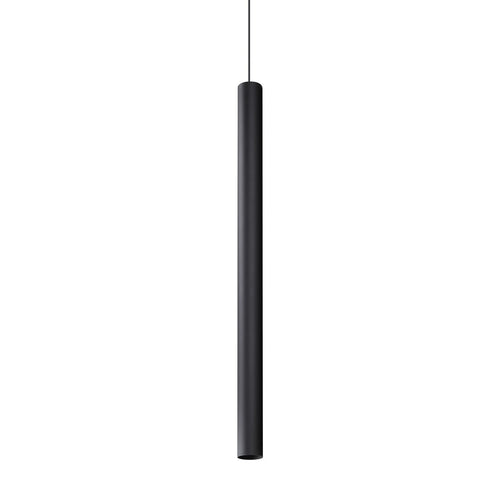 Ideal Lux LOOK 100 cm slanke hanglamp voor plafond, zwart, 1x GU10 fitting
