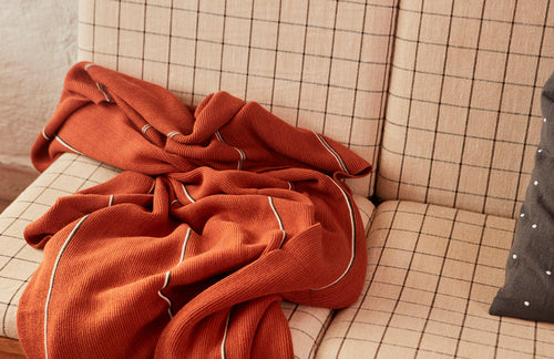 OYOY Deken Rivi - biologisch katoen - vtwonen shop