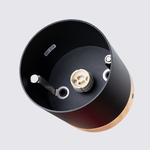Sollux Lighting Plafondlamp RIF zwart - 12x12x14cm