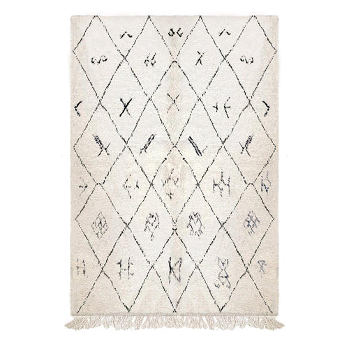 AFK Living vloerkleed Berber - handgemaakt - Wol - 250 cm x 350 cm