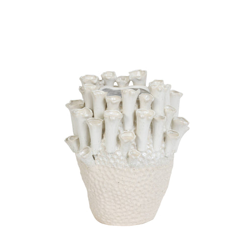 Light & Living pot  - wit - 27.5x27.5x27.5 cm