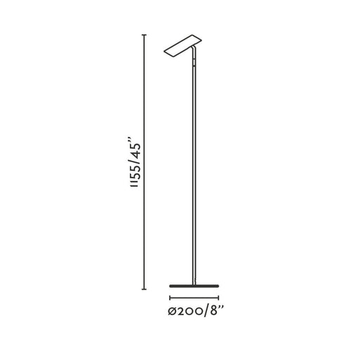 Faro Leo Leo LED-werklamp, matzwart, 2700K