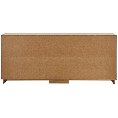 WOOOD Zuma dressoir - Push-To-Open - Eiken - Transparant - 85x22x45 - vtwonen shop