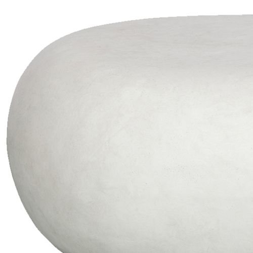 vtwonen bijzettafel Pebble - Fiber Clay - Wit - 31x65x49