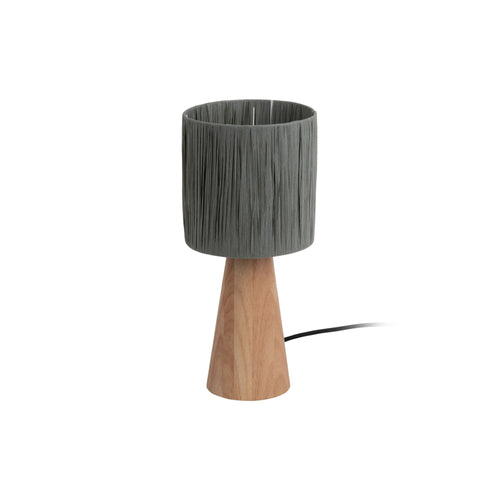 Leitmotiv tafellamp Sheer Cone - grijs - Ø15cm - vtwonen shop