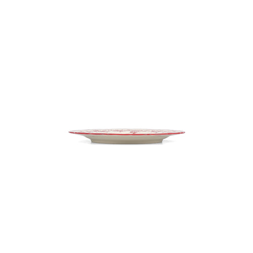 S|P Collection - Plat bord 21,5cm burgundy Cyril - Set van 4