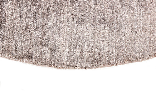 Vloerkleed MOMO Rugs Plain Dust Round Steel 200 cm rond
