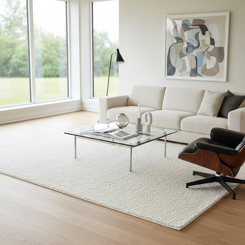 AFK Living vloerkleed Plain - zeer zacht - wit - 160x230 cm