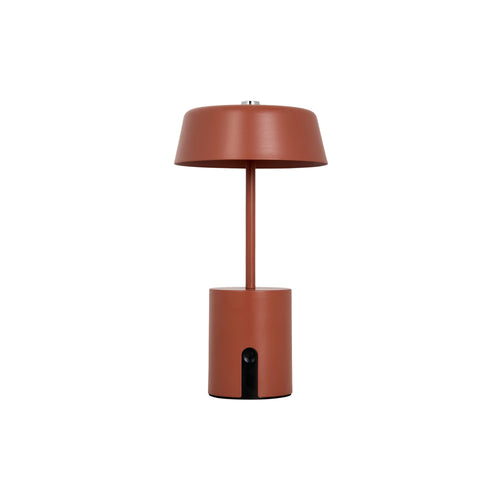Leitmotiv tafellamp Elemental - rood - Ø12cm