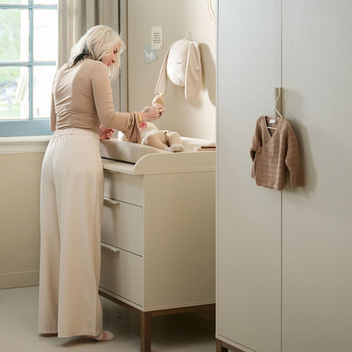 Petite Amélie Commode SOIE - Spaanplaat - mushroom
