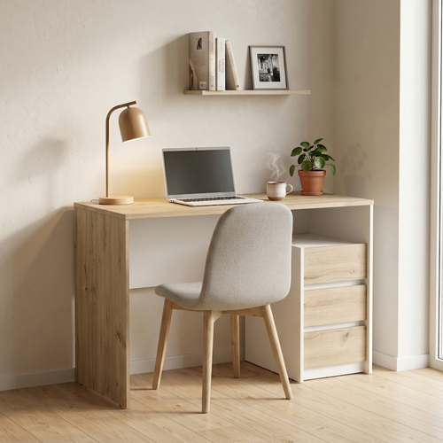 Calicosy - Bureau SIERRA - Licht hout 117x50x77 cm