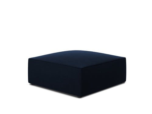 Micadoni Poef Ruby flueel, koningsblauw - 93x93x40cm