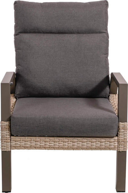 Lesli Living bistrostoel Treviso - taupe - 74x83x94cm