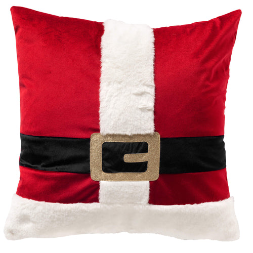 Textino sierkussen Santa Belly - rood
