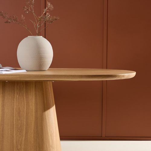 Nest living Cody Houten Ovale Eettafel Naturel - 200 x 76 cm - vtwonen shop