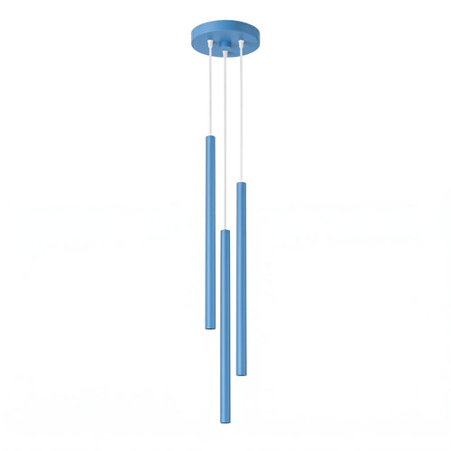 Sollux Lighting Hanglamp PASTELO 3P azuur - 19,5x19,5x115cm