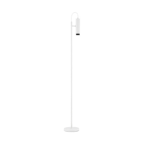 Nova Luce NESSI Werklamp, vloerlamp, zandwit, zwarte LED GU10 fitting, 1x10W