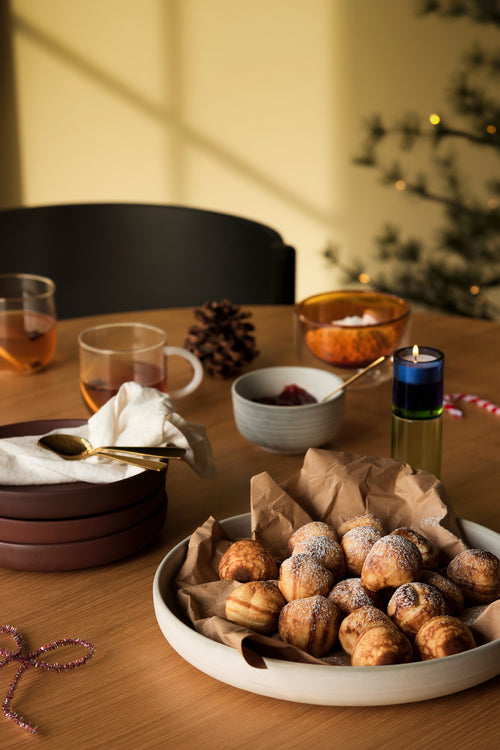 Hübsch borden Clay - keramiek - ø20xh4, ø31xh5cm - vtwonen shop