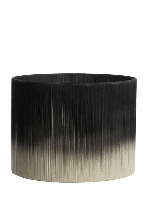 Light & Living lampenkap TOSSA - Ø40x30cm - zwart