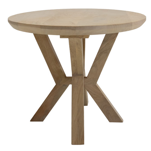 Giga Meubel Salontafel Onno Ovaal - Mangohout - Naturel - 120x60x47cm