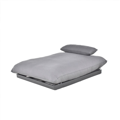 Home Deluxe EMELA ligstoel - aluminium