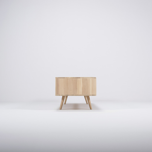 Gazzda Ena Lowboard TV meubel - Whitewash - 225 cm - vtwonen shop